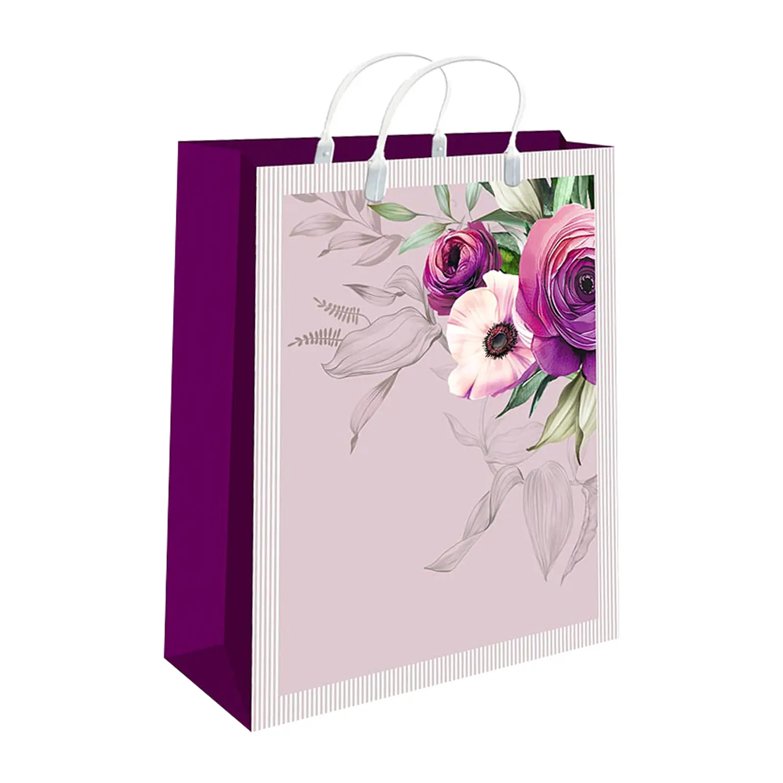 Изображение товара Пластиковый подарочный пакет 30x40x9 см Артицентр надежная упаковка