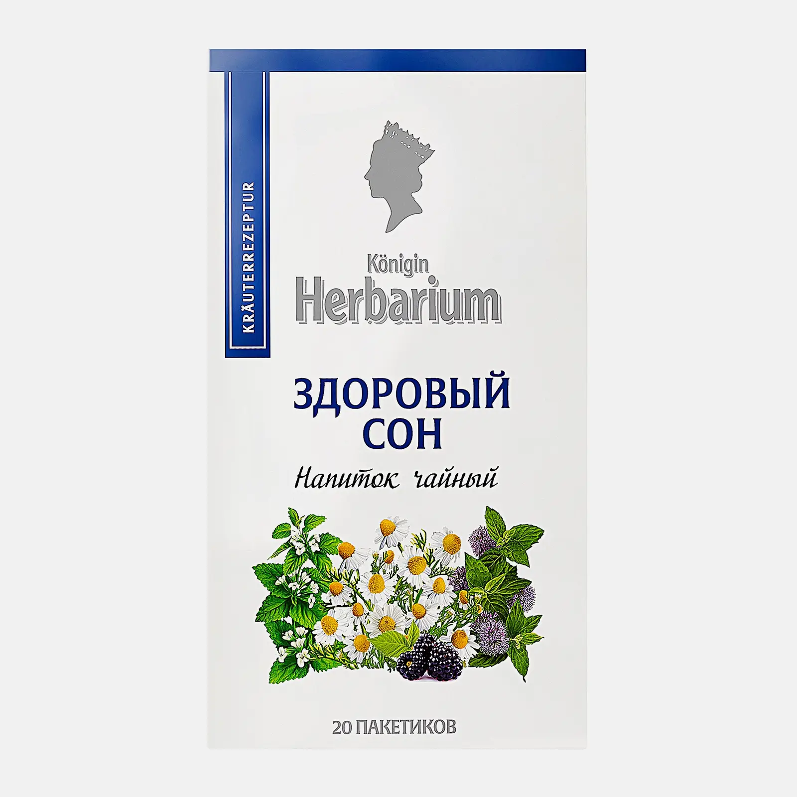 Напиток чайный Konigin Herbarium Здоровый сон 20пак 30г Напиток чайный Konigin Herbarium Здоровый сон 20пак 30г