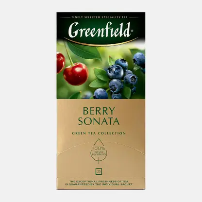 Чай зеленый Greenfield Berry Sonata 25пак