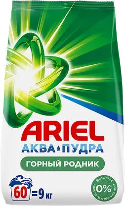 Стиральный порошок Ariel Горный родник Automat 9кг