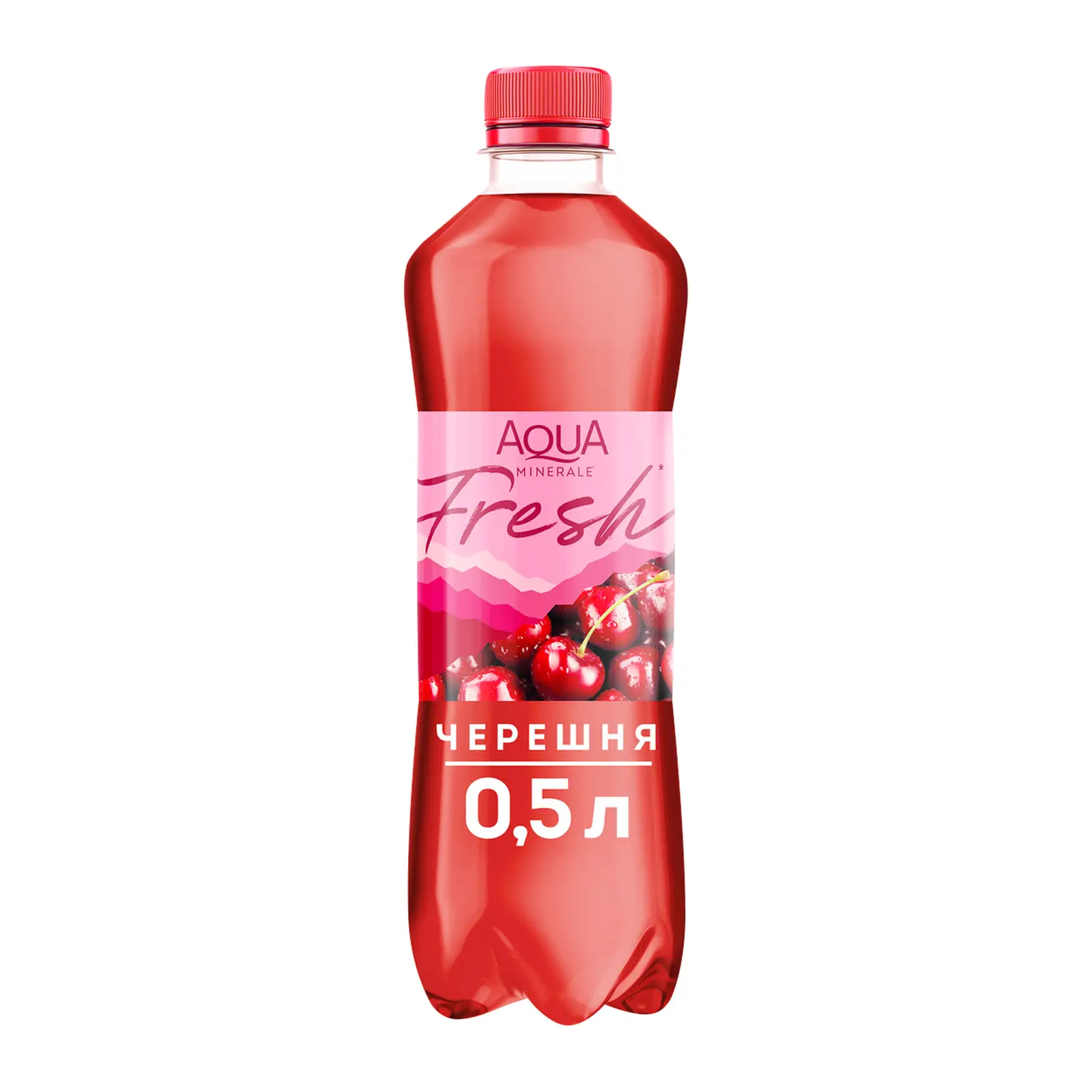 Изображение товара Газированный напиток Aqua Minerale Fresh Черешня 500мл с натуральным соком