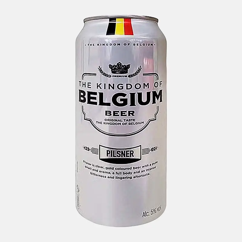 Изображение товара Пивной напиток Kingdom Of Belgium Pilsner 5% 500мл