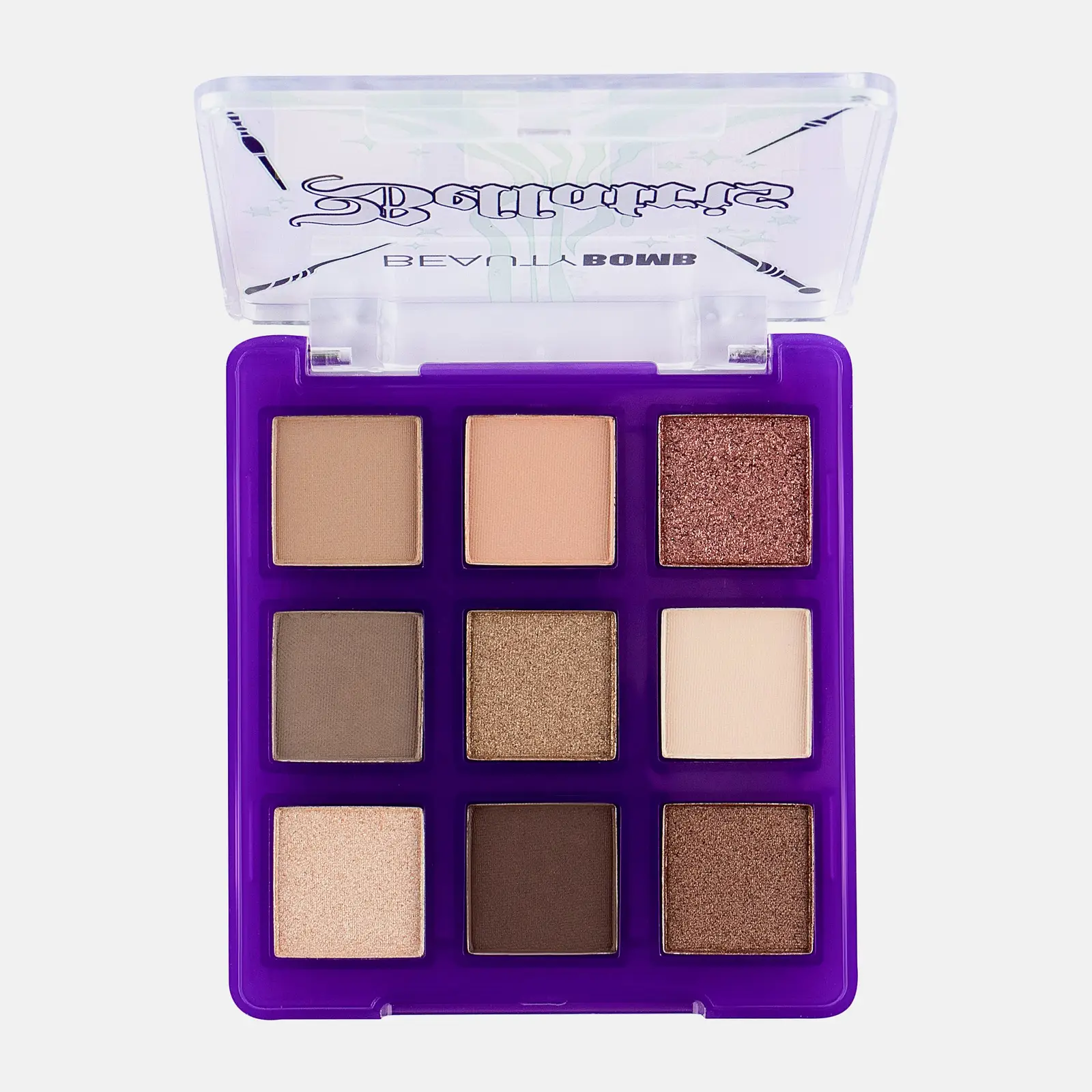 Палетка теней для век Bellatris тон 01 Beauty Bomb