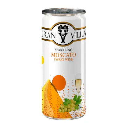 Изображение товара Вино игристое Gran Villa Moscato белое сладкое 10% 250мл