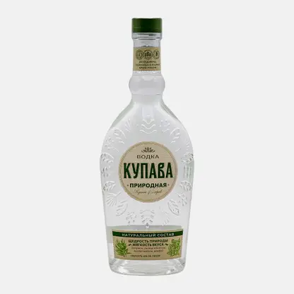 Водка Купава Природная 40% 500мл