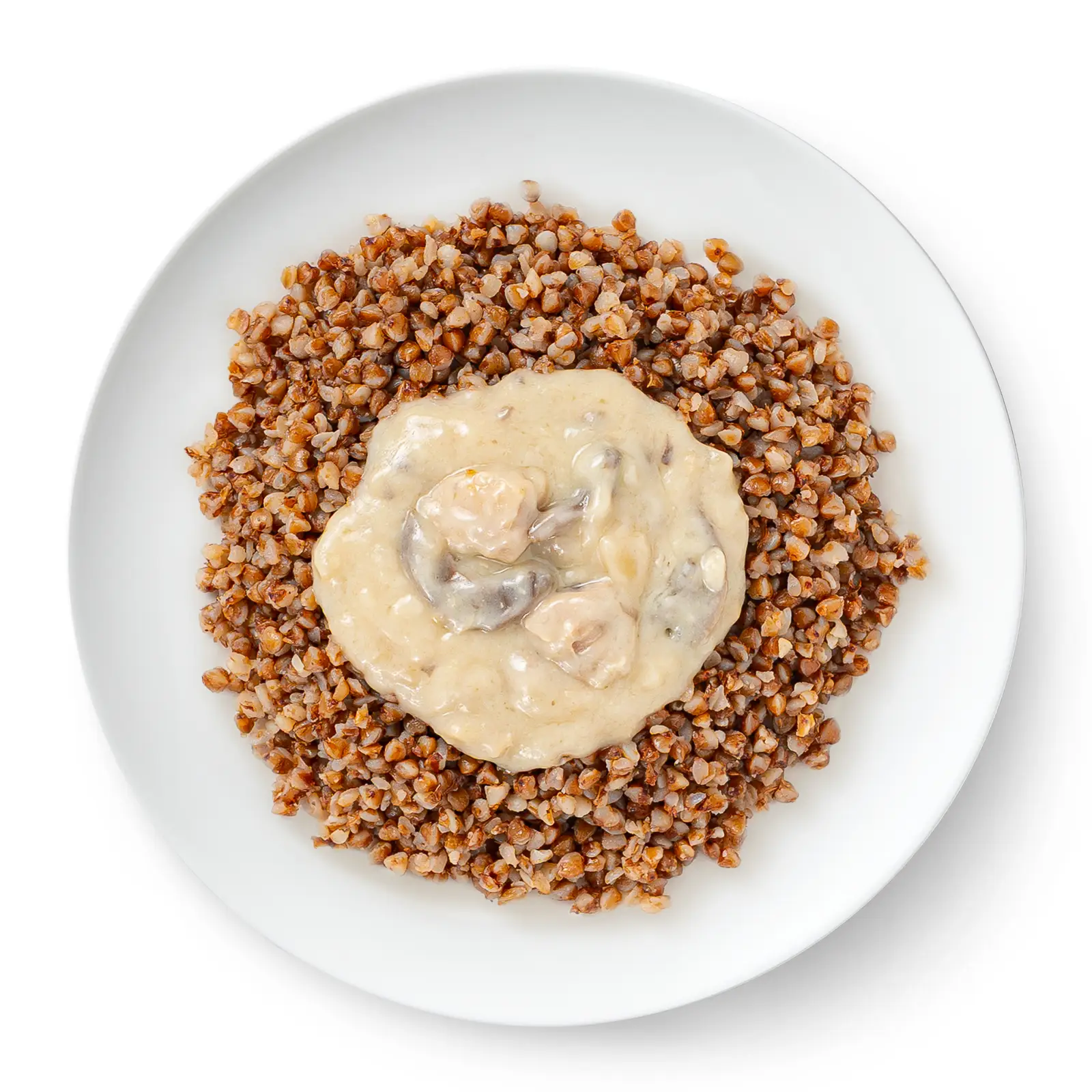 Изображение товара Фрикасе из курицы с грибами и гречкой 250 г Cook Chart