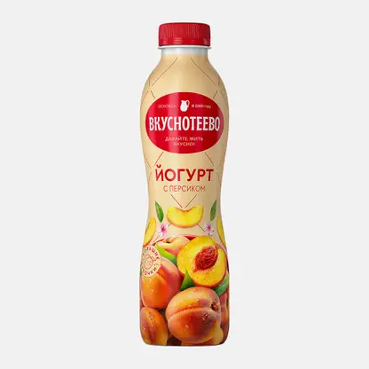 Йогурт Вкуснотеево с персиком 2% 690г