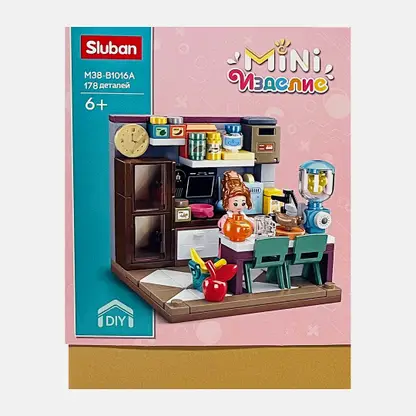 Конструктор Sluban Мини комната M38-B1016 в ассортименте