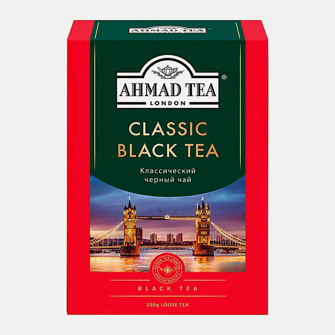 Изображение товара Чай чёрный Ahmad Tea листовой классический 200г