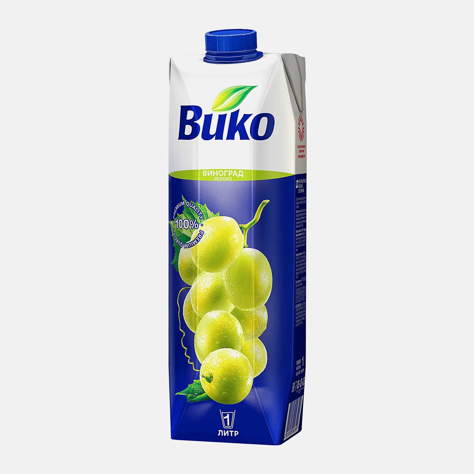 Нектар Виноград-яблоко Вико 1л