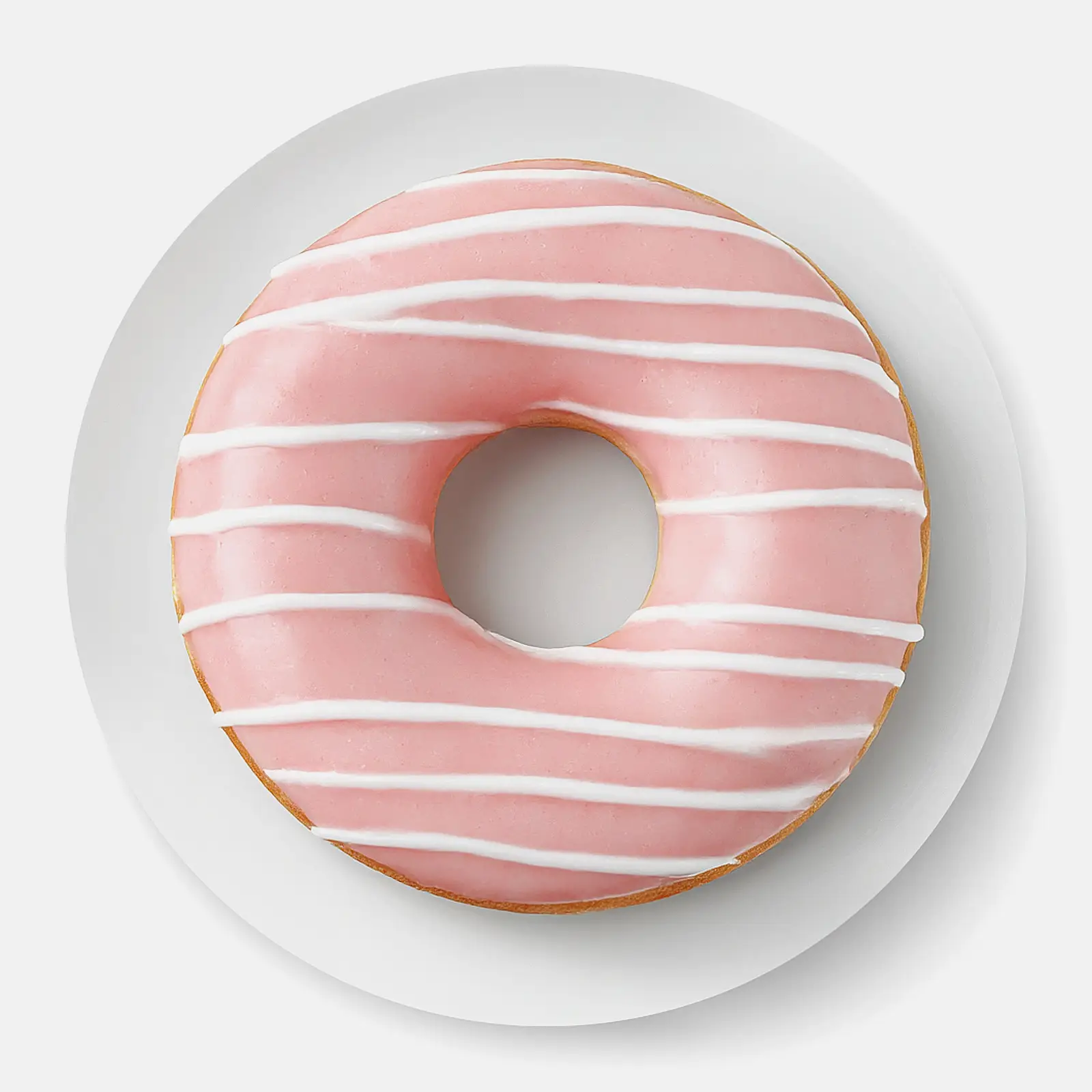 Изображение товара Донат Клубника со сливками 65г