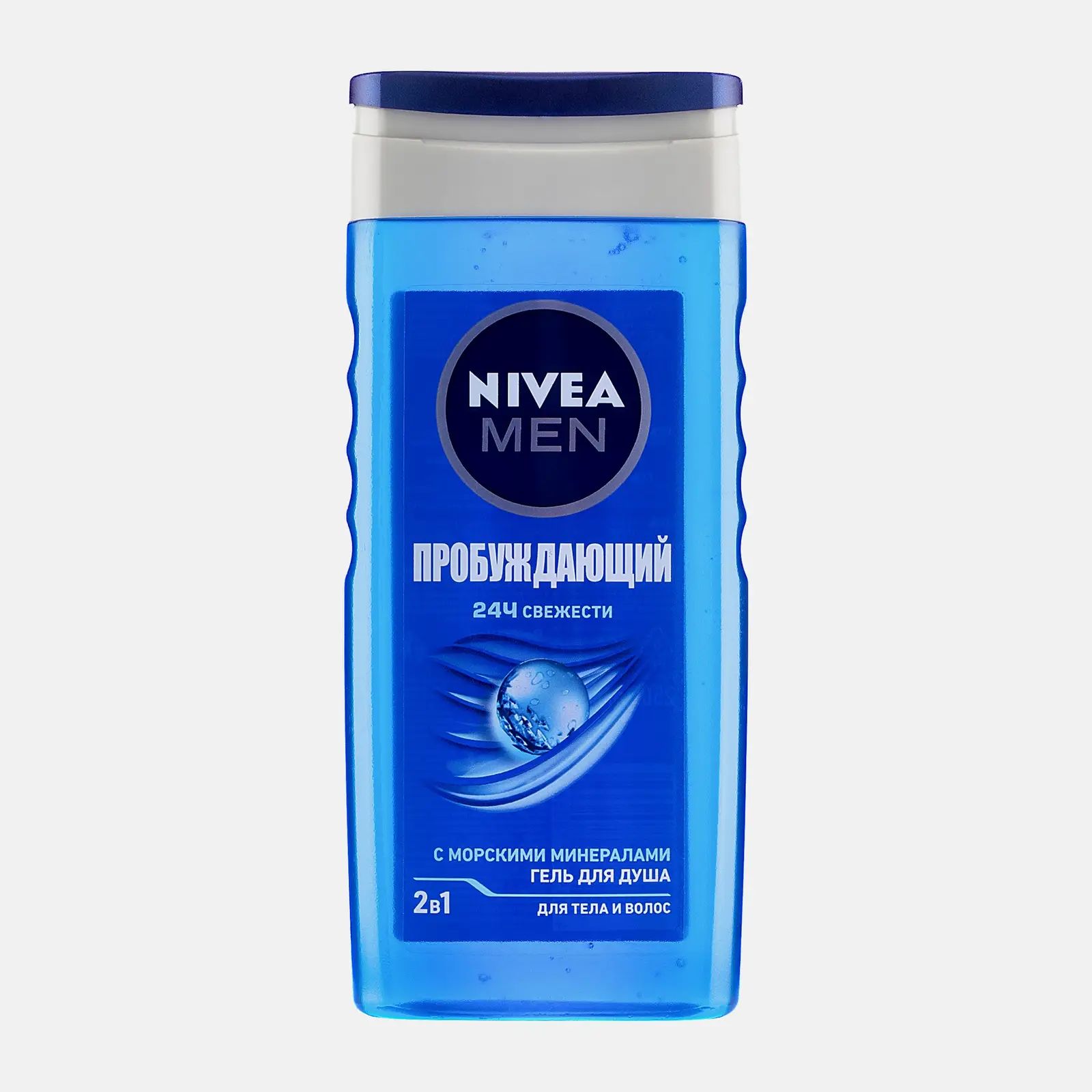 Изображение товара Гель для душа Пробуждающий 2в1 NIVEA Men 250мл