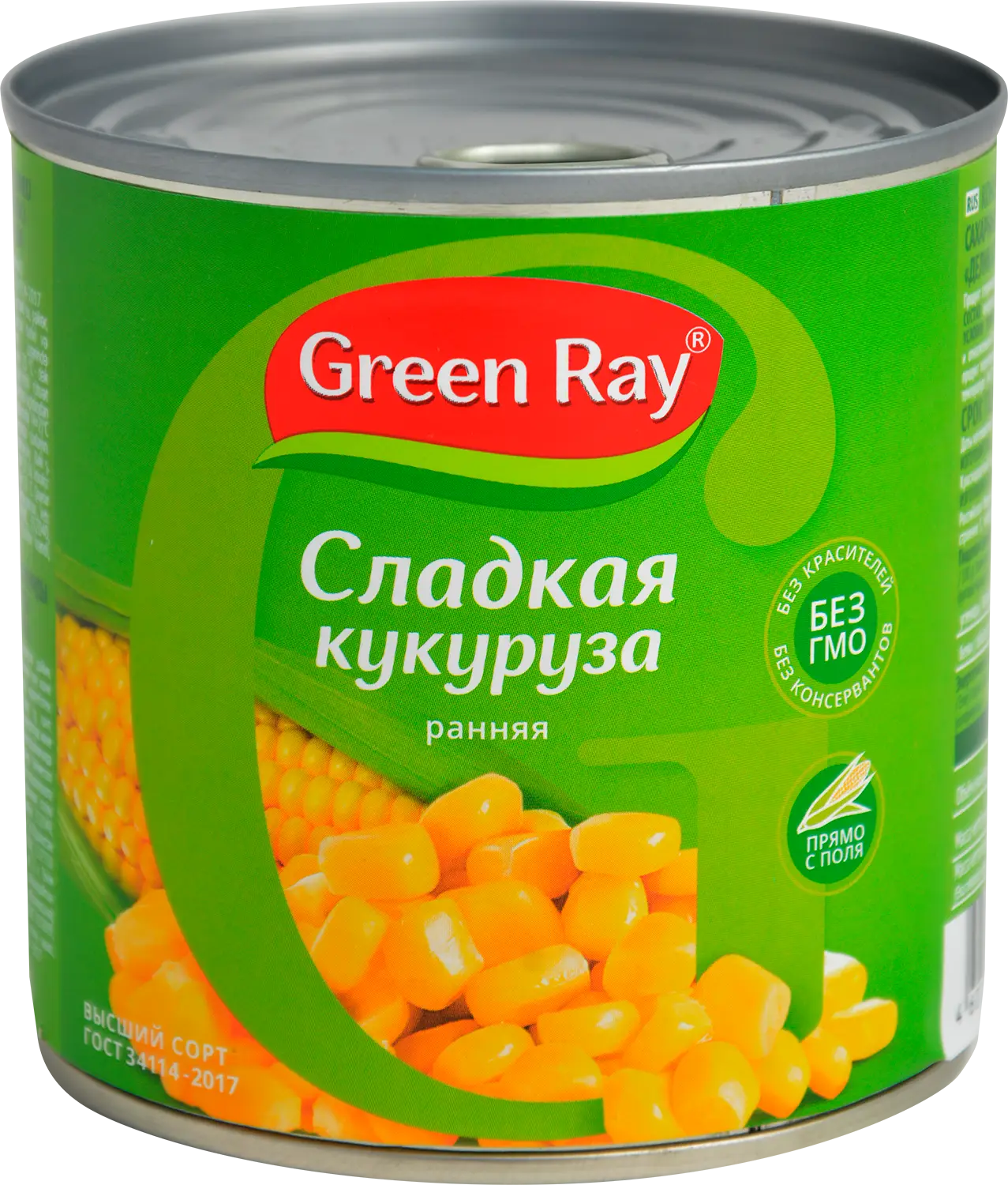 Кукуруза Green Ray сладкая ранняя 340г — в каталоге на сайте сети Магнит |  Краснодар