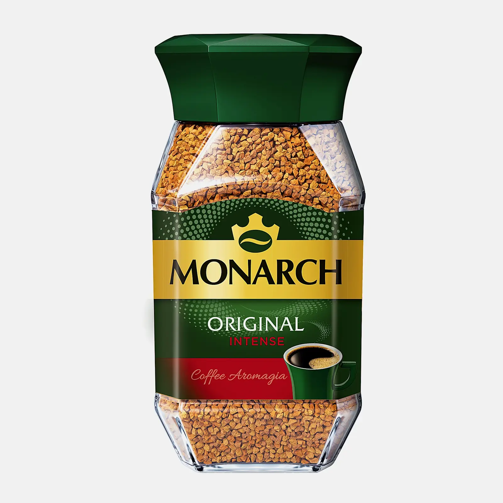 Изображение товара Кофе растворимый Monarch Intense 95г - насыщенный аромат мягкое послевкусие