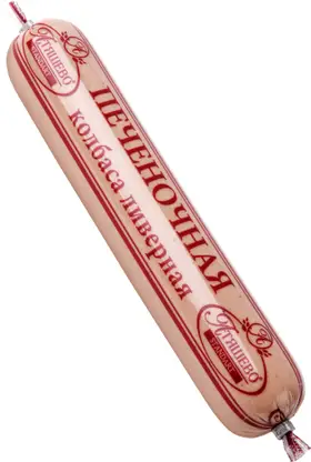 Изображение товара Колбаса Атяшево Печеночная Ливерная 250г натуральный продукт для здоровья