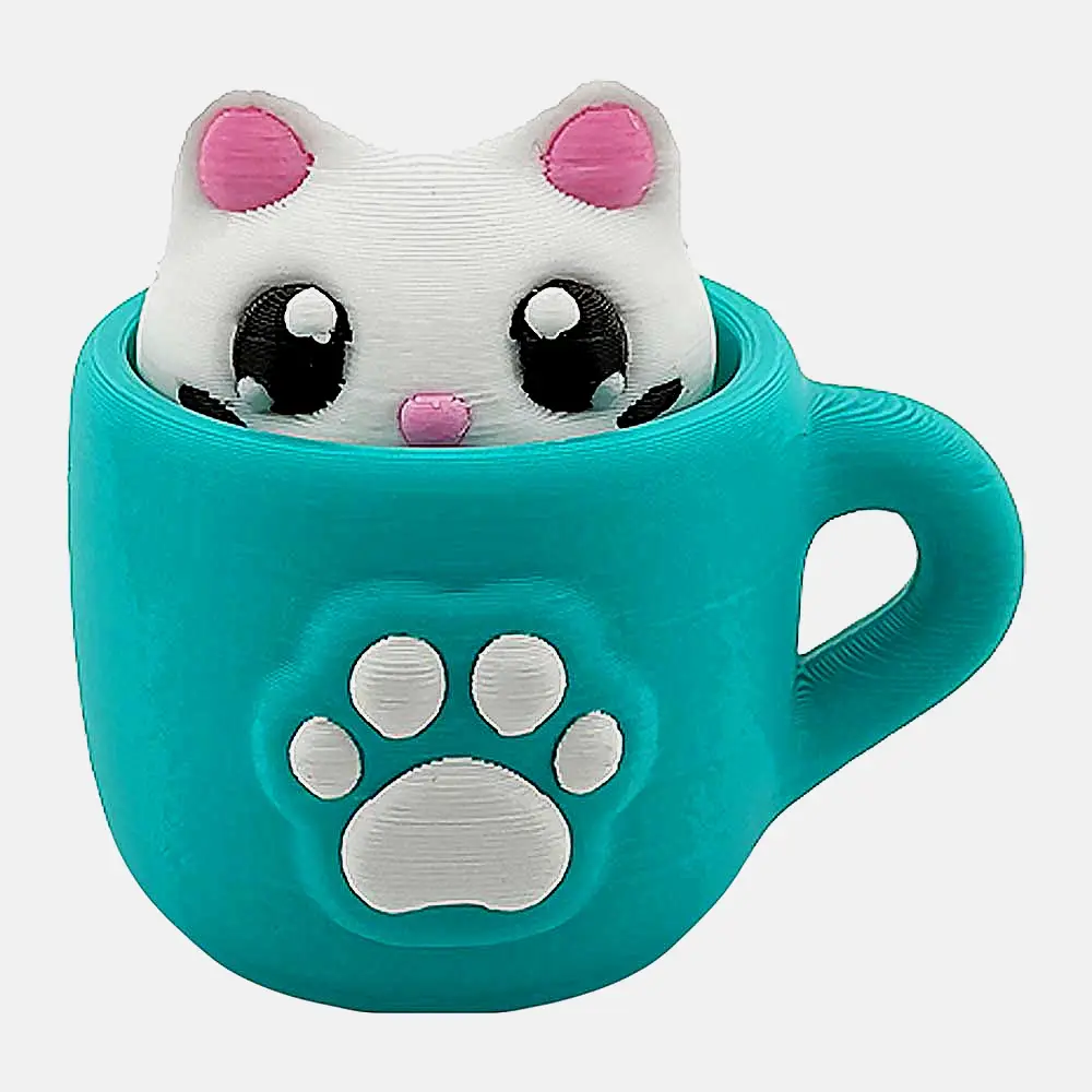 3D фигурка кликер Кофейные котики Funberry Toys в ассортименте - фото 6