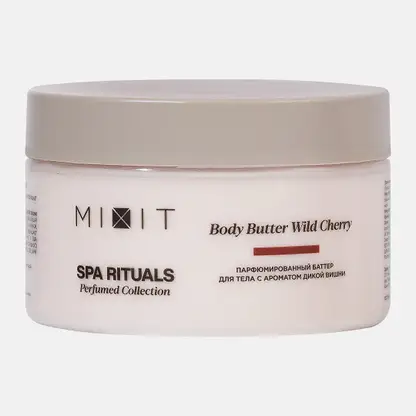 Баттер для тела Mixit парфюмированный с ароматом дикой вишни 250г