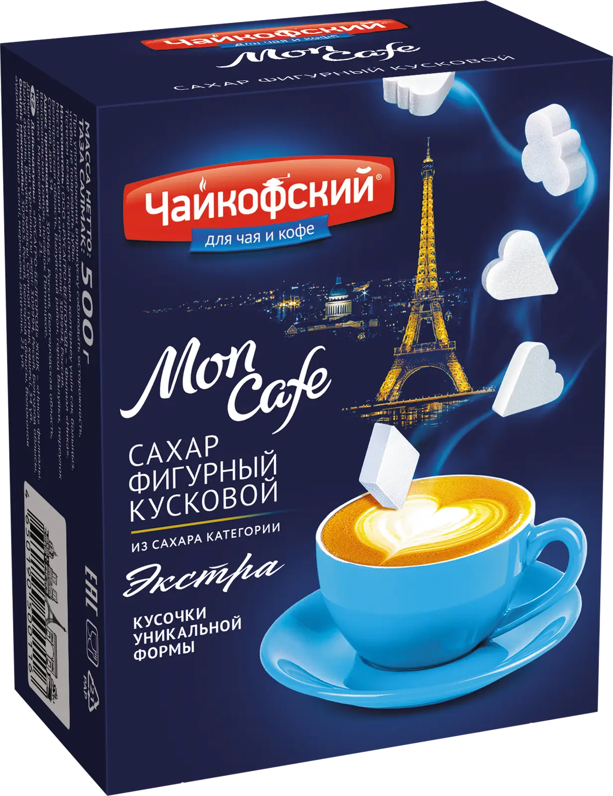 Сахар Mon Cafe фигурный 500г — в каталоге на сайте сети Магнит | Челябинск