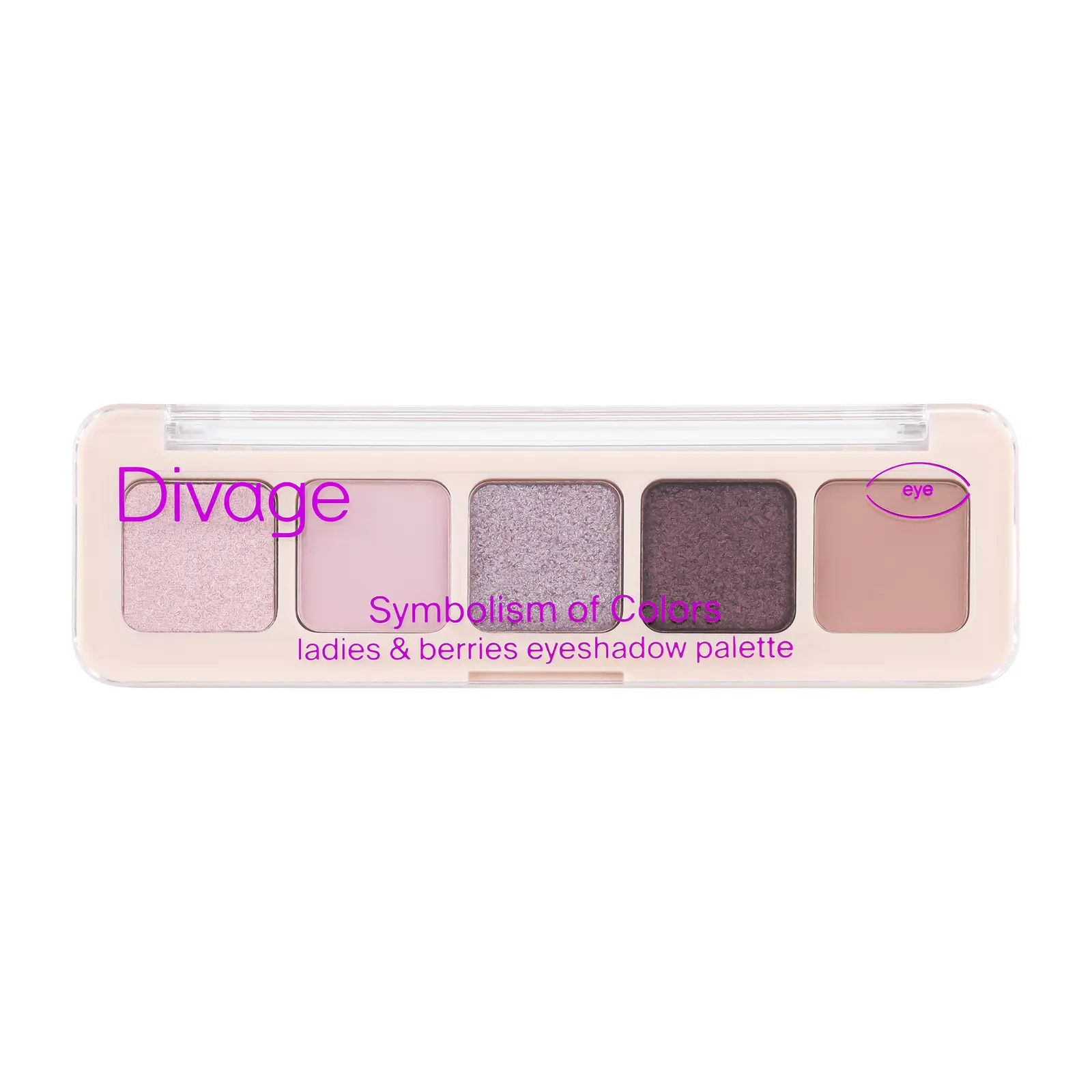 Палетка теней для век Divage Colors Ladies&Berries