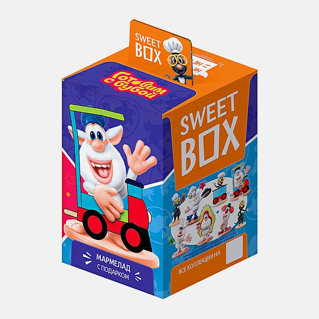 Мармелад с игрушкой Sweet Box 10г в ассортименте