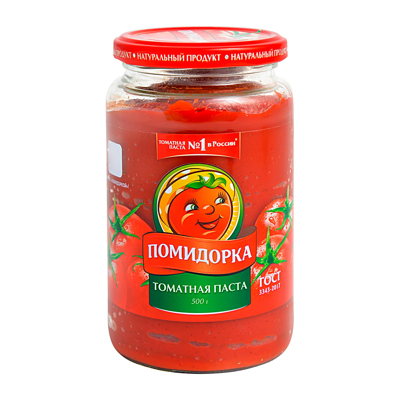 Изображение товара Томатная паста Помидорка 480мл