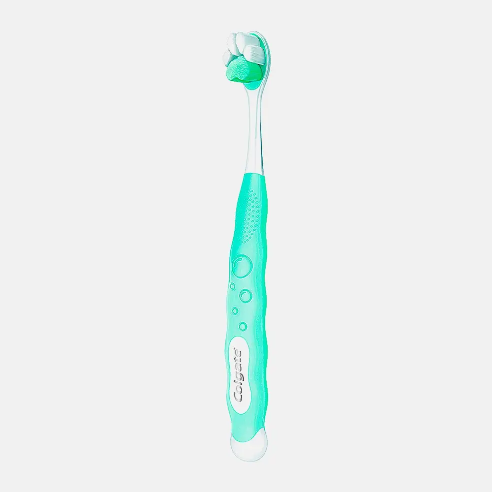 Зубная щетка Cushion Clean Kids2 ультрамягкая Colgate - фото 4