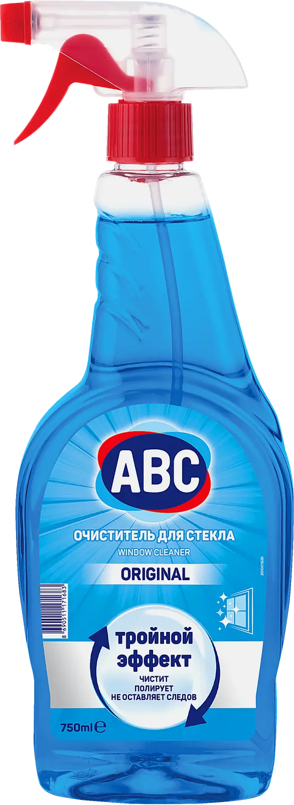 Средство для мытья окон Abc 750мл