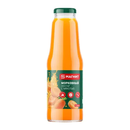 Изображение товара Нектар Магнит Морковный 1л