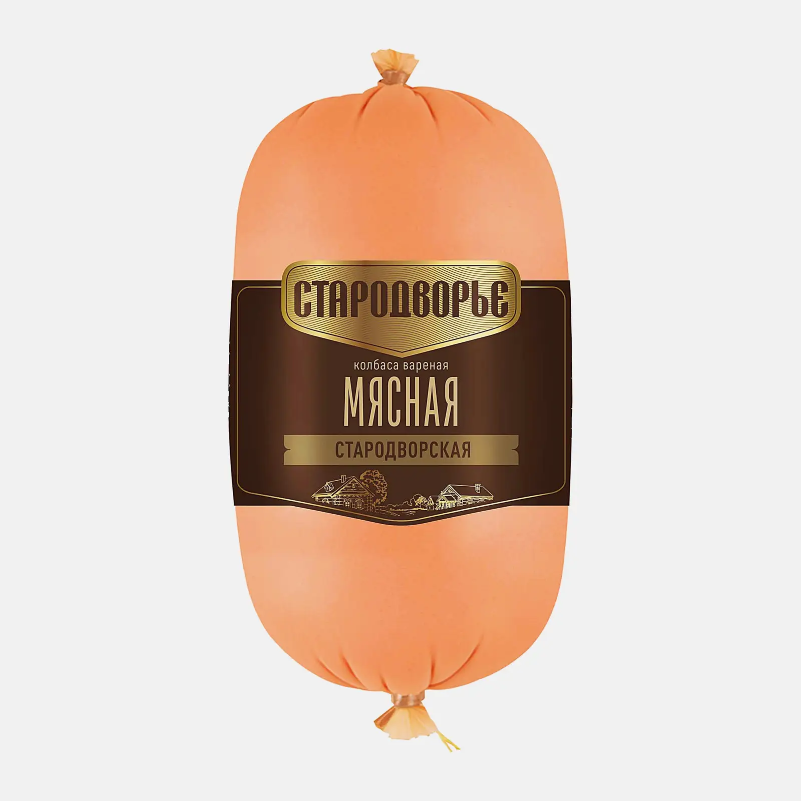 Изображение товара Колбаса Стародворье Стародворская Мясная вареная 400г вкусное мясное изделие