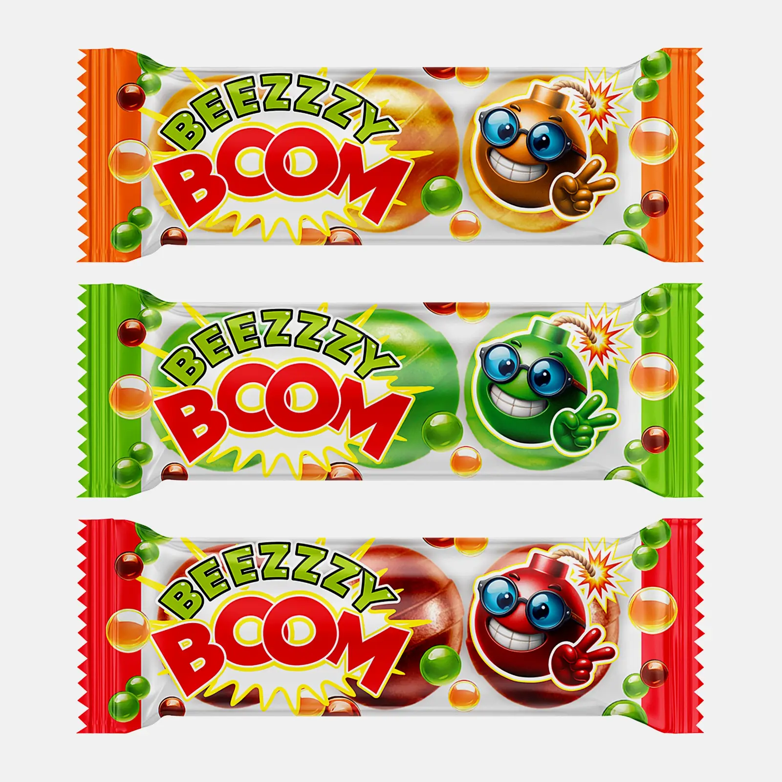 Изображение товара Конфеты Beezzzy Boom карамель с шипучкой ассорти 1 кг Изображение товара Конфеты Beezzzy Boom карамель с шипучкой ассорти 1 кг