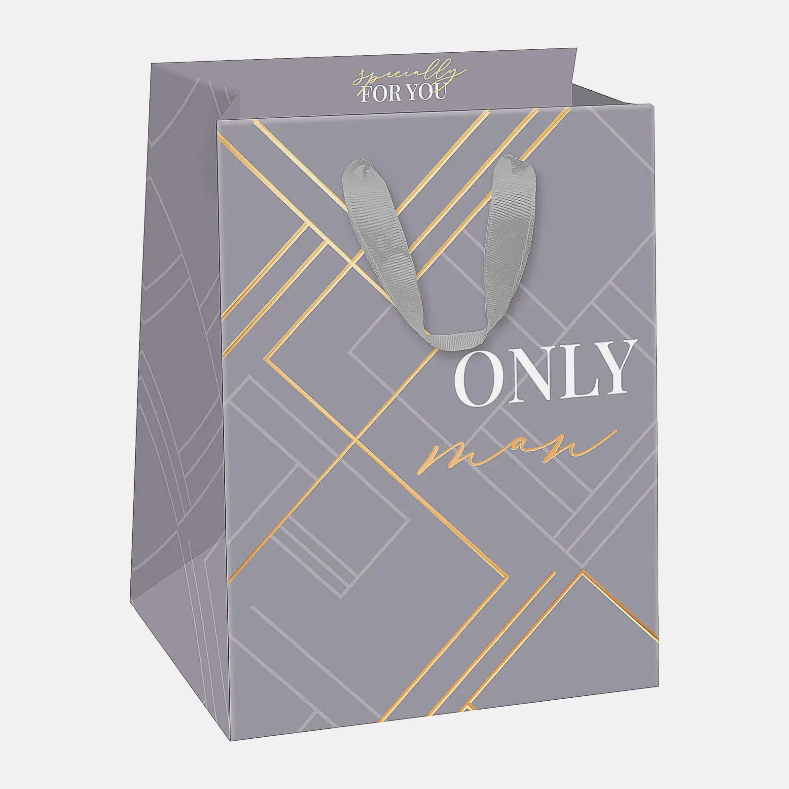 Пакет Пакетико подарочный матовая ламинация с тиснением SMT ПДЛ М 14*19см в ассортименте