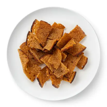 Изображение товара Хлебные чипсы с луком Рижский хлеб 50г