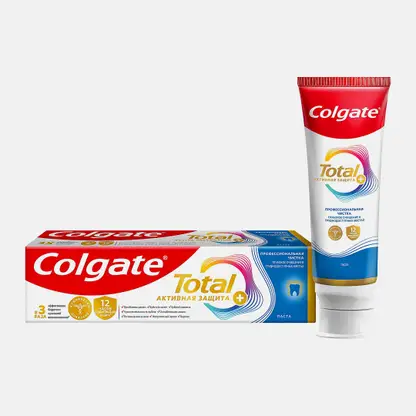 Зубная паста Colgate Total 12 Профессиональная чистка комплексная антибактериальная 75мл