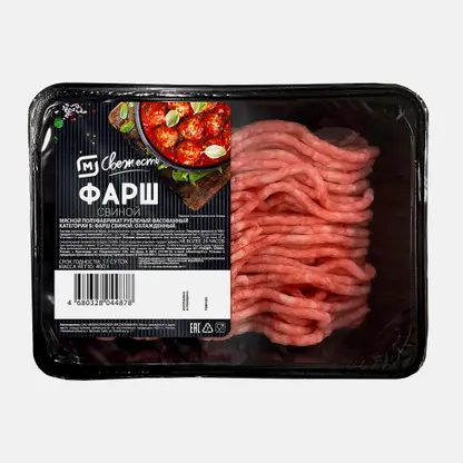 Фарш свиной М Свежесть 400г
