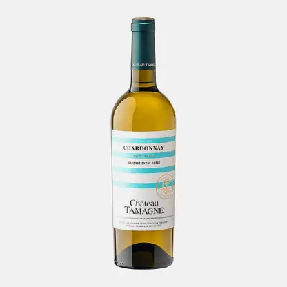 Вино Chateau Tamagne Шардоне белое сухое 12% 750мл