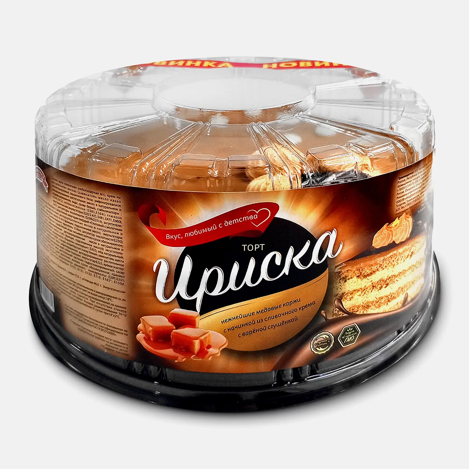 Торт Ириска Академия вкуса 690г