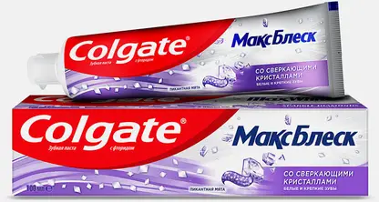 Зубная паста Colgate МаксБлеск Сверкающие кристаллы 100мл