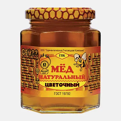 Мёд цветочный натуральный 250г
