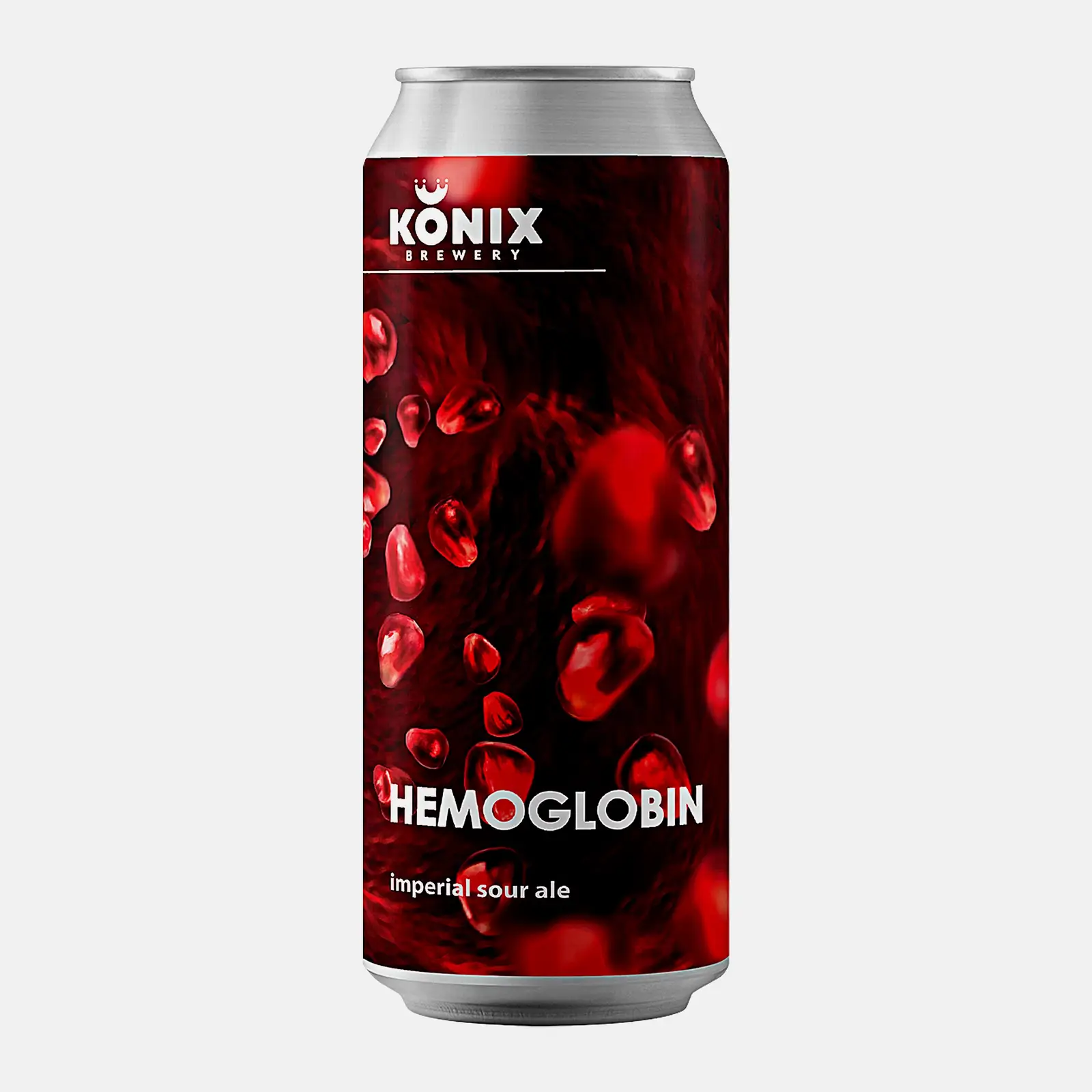Пивной напиток Konix Гемоглобин нефильтрованный осветленный пастеризованный 7% 450мл