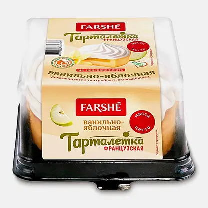 Тарталетка французская ванильно-яблочная Фарше 90г