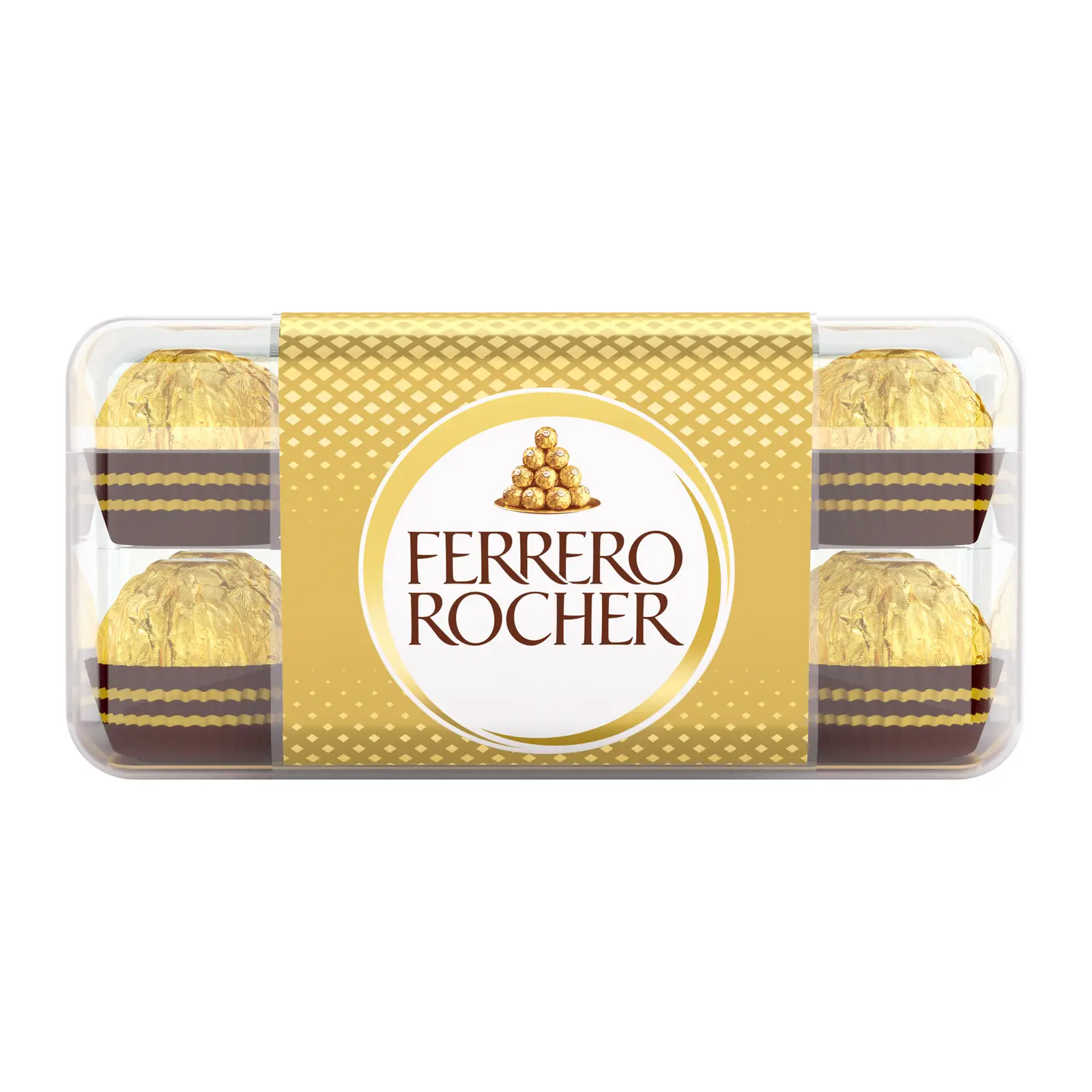 Изображение товара Конфеты Ferrero Rocher 200г - Изысканные десертные конфеты с орехами в шоколаде