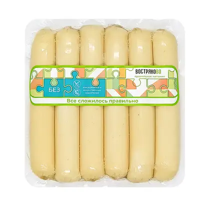 Изображение товара Куриные сосиски Востряково 240г