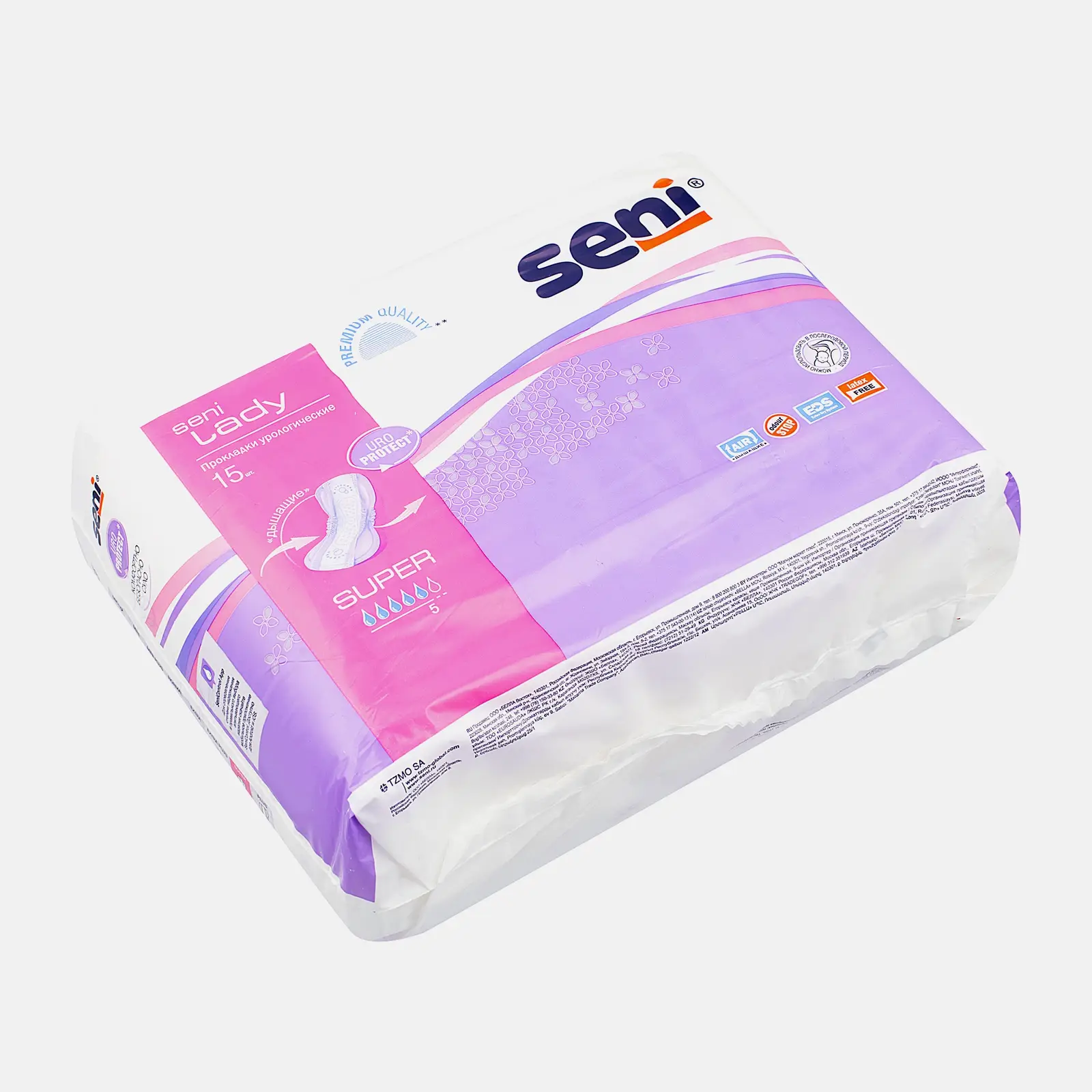 Прокладки урологические Seni Lady Super 15шт