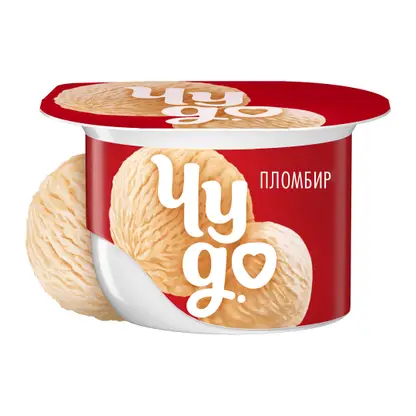 Изображение товара Творожок Чудо Воздушный со вкусом пломбира 5.8% 85г