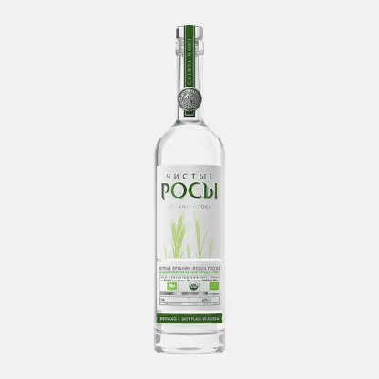 Водка Чистые Росы 40% 1л