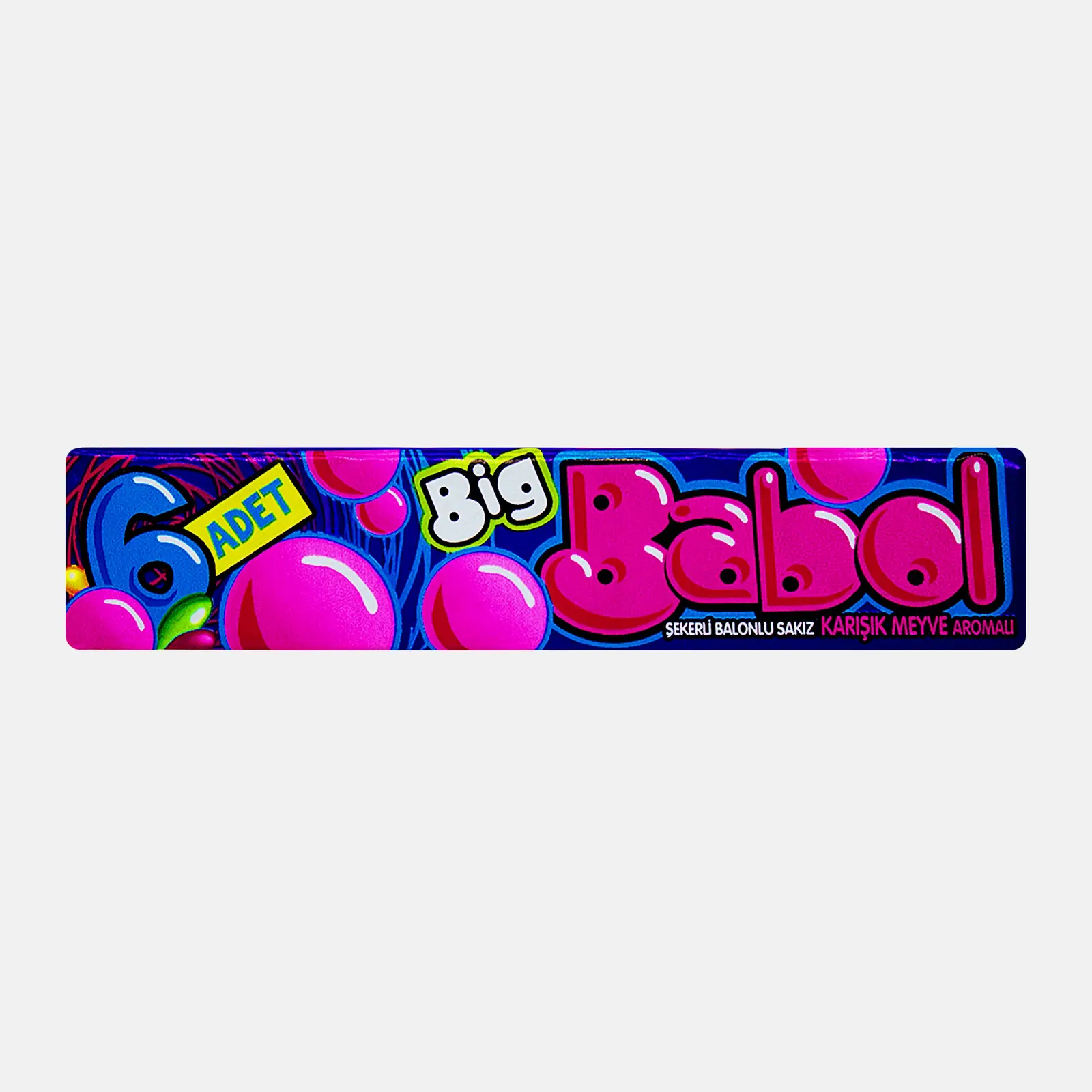 Изображение товара Жевательная резинка Big Babol с вкусом Тутти-фрутти 27г