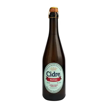 Сидр Cidre Royal Яблочный полусухой 5% 750мл