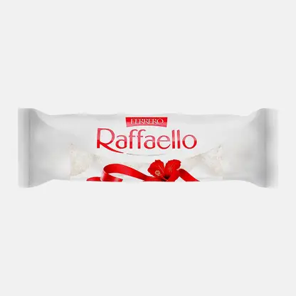 Конфеты с цельным миндальным орехом в кокосовой обсыпке Raffaello 40г