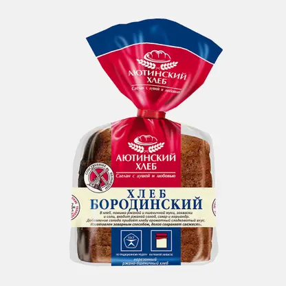 Хлеб Бородинский ржаной нарезанный 330г