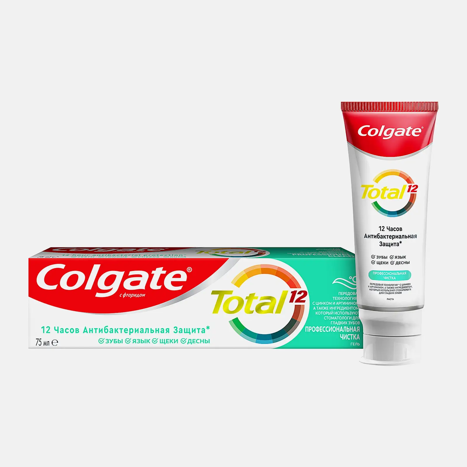 Зубная паста Colgate Total 12 Профессиональная чистка гель 75мл